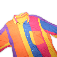 Vintage Stripe Shirt Large - Double Double Vintage