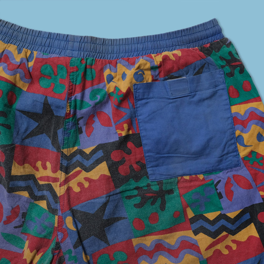 Vintage Pattern Shorts XLarge