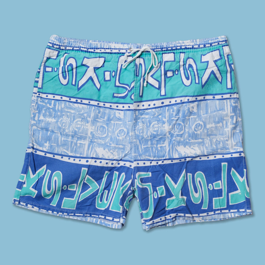 Vintage Pattern Shorts Large