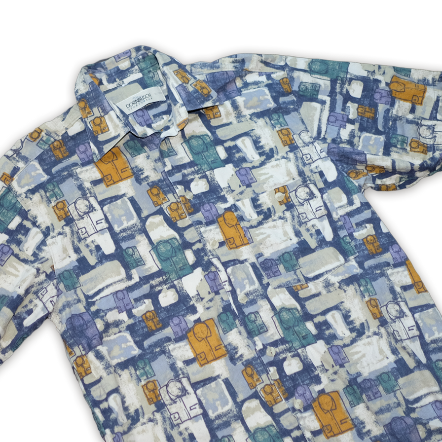Vintage Abstract Shirt Medium / Large - Double Double Vintage