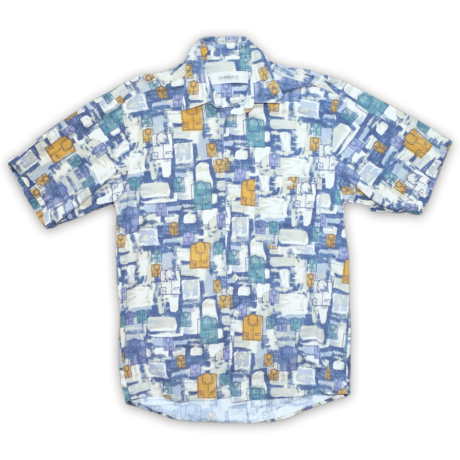 Vintage Abstract Shirt Medium / Large - Double Double Vintage