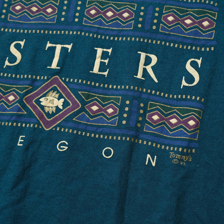 Vintage Sisters Oregon T-Shirt Large