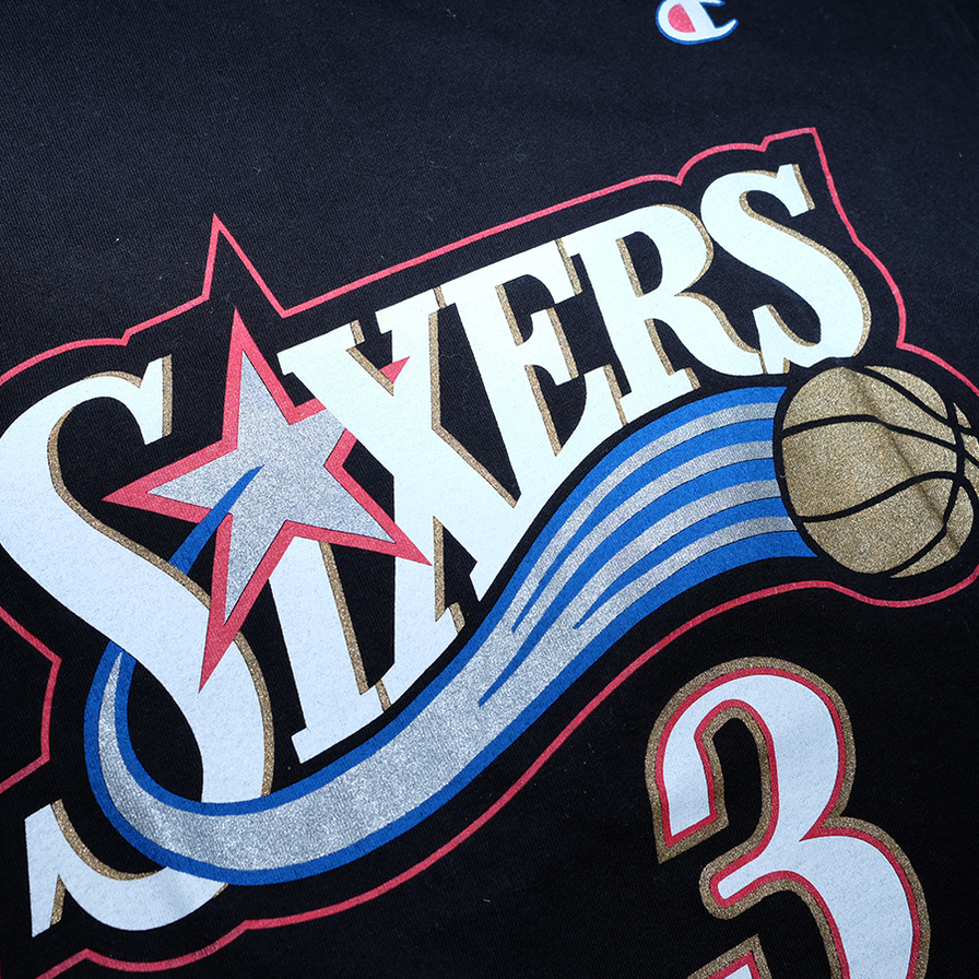 Vintage Champion Allen Iverson T-Shirt Large - Double Double Vintage