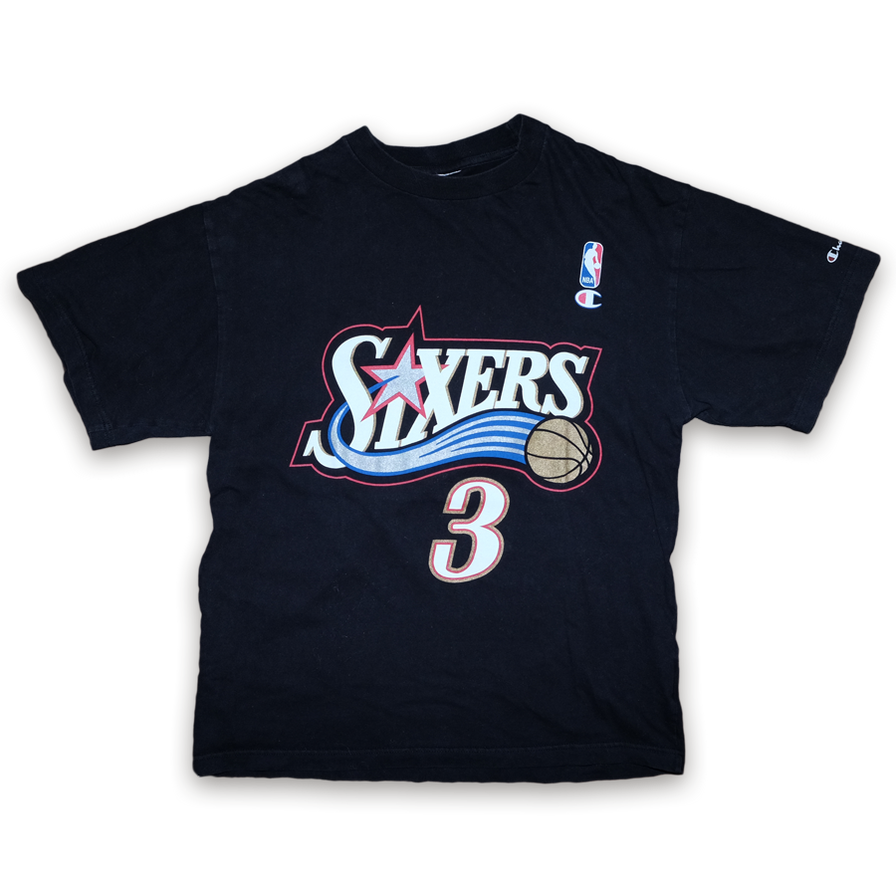 Vintage Champion Allen Iverson T-Shirt Large - Double Double Vintage
