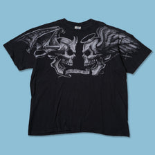 Vintage Liquid Blue Heaven or Hell T-Shirt Large
