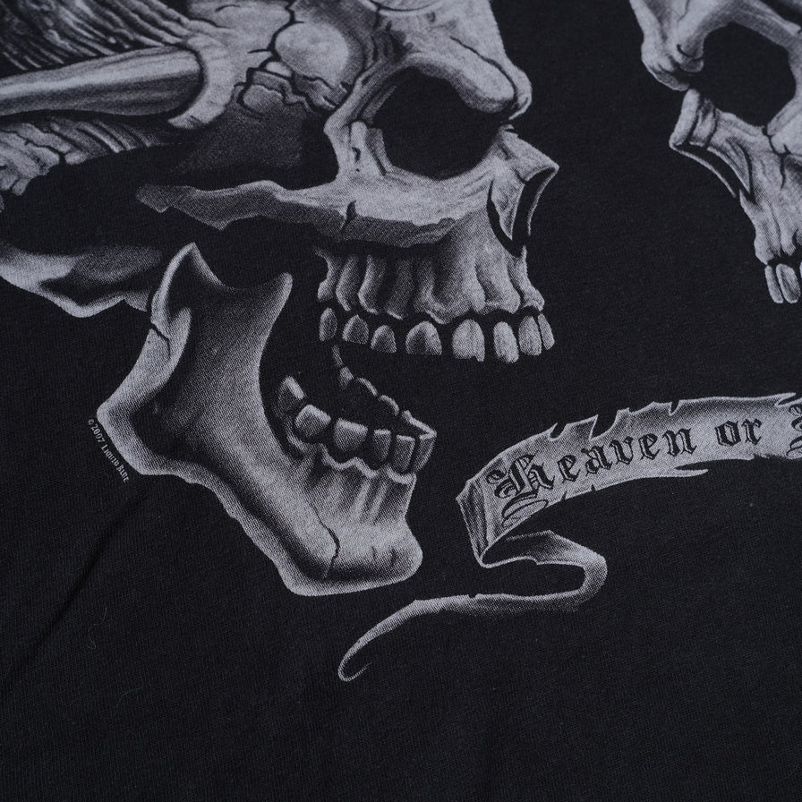 Vintage Liquid Blue Heaven or Hell T-Shirt Large