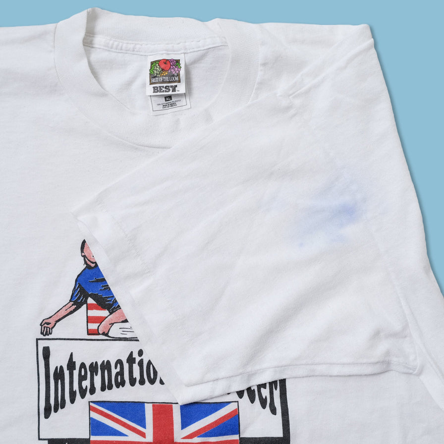 Vintage International Soccer USA T-Shirt Large