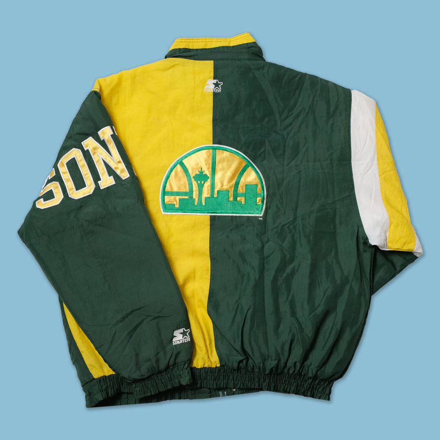 Vintage Starter Seattle Supersonics Jacket XLarge