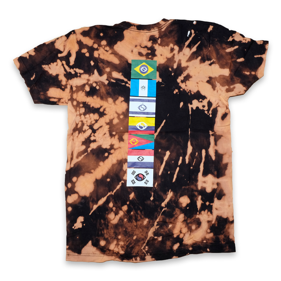 Soulection Worldwide T-Shirt Bleach Large - Double Double Vintage