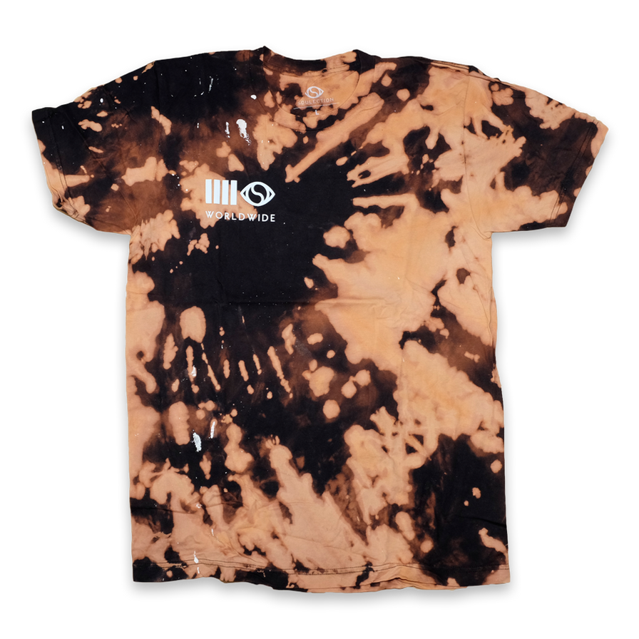 Soulection Worldwide T-Shirt Bleach Large - Double Double Vintage