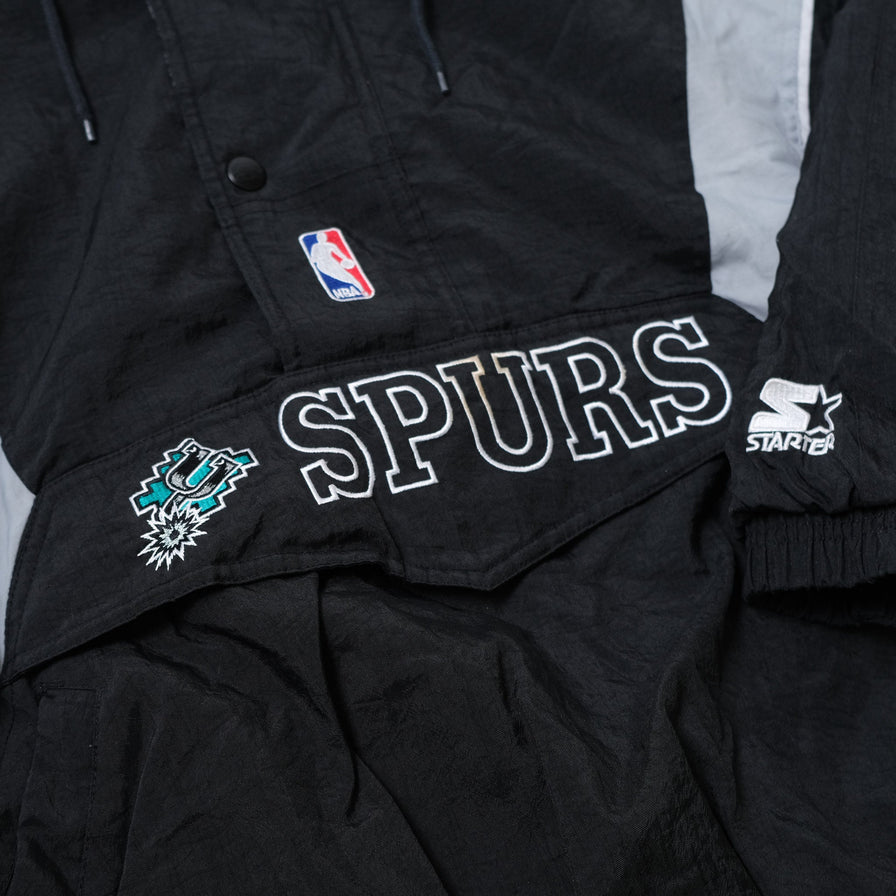 Vintage Starter San Antonio Spurs Anorak Medium / Large