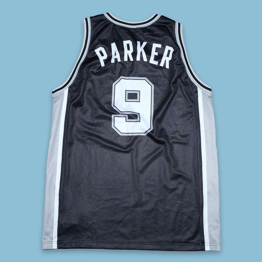Vintage Champion Spurs Tony Parker Jersey XLarge - Double Double Vintage
