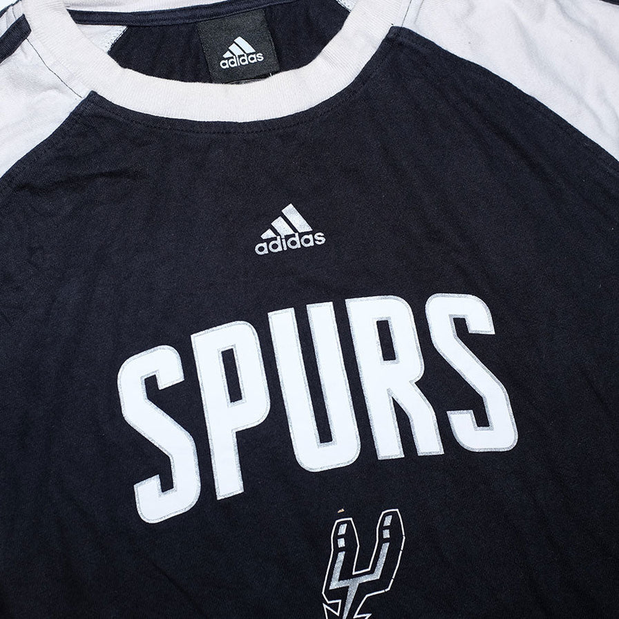 Vintage adidas San Antonio Spurs Longsleeve XLarge - Double Double Vintage