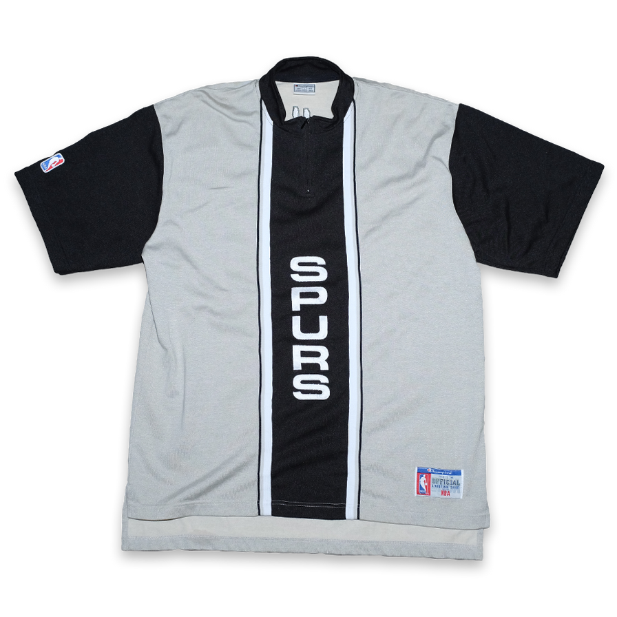 Vintage Champion San Antonio Spurs Shooting Shirt XLarge / XXL - Double Double Vintage