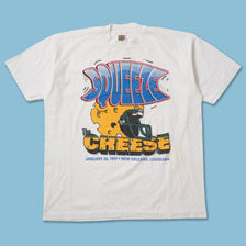 Vintag 1997 Greenbay Packers Squeeze Cheese T-Shirt Large / XLarge