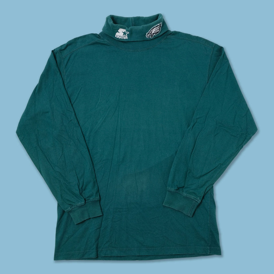 Vintage Starter Eagles Turtleneck Longsleeve Large
