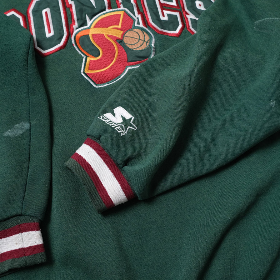 Vintage Starter Seattle Supersonics Hoody Large