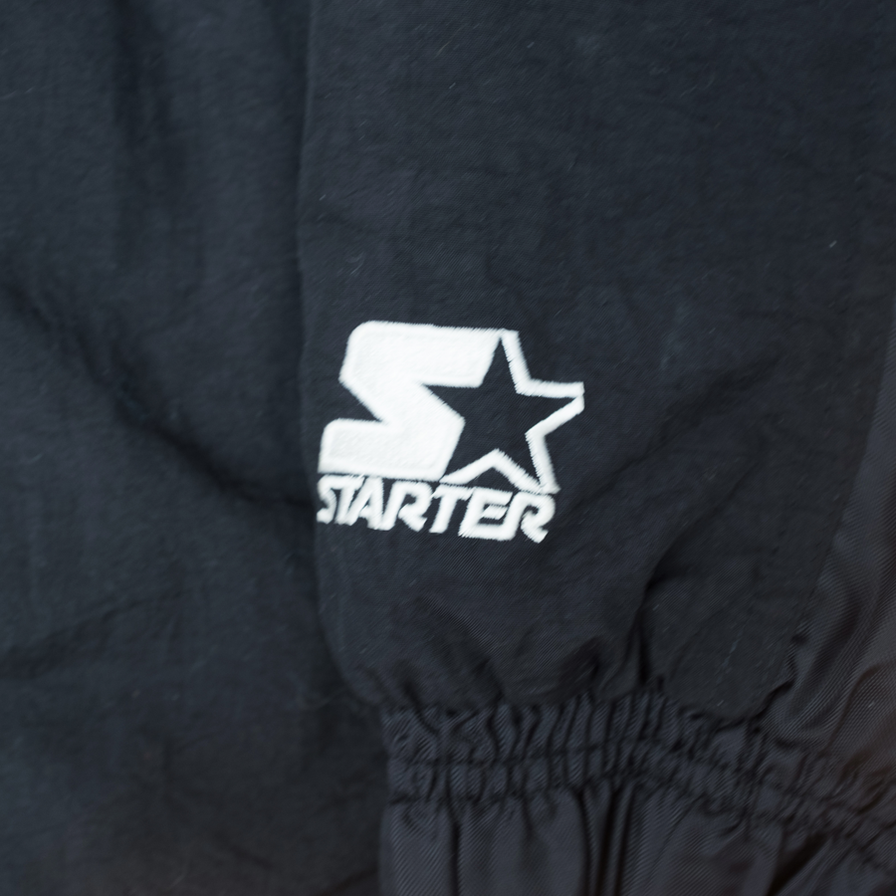 Starter Chicago Bulls Half Zip Anorak Large - Double Double Vintage