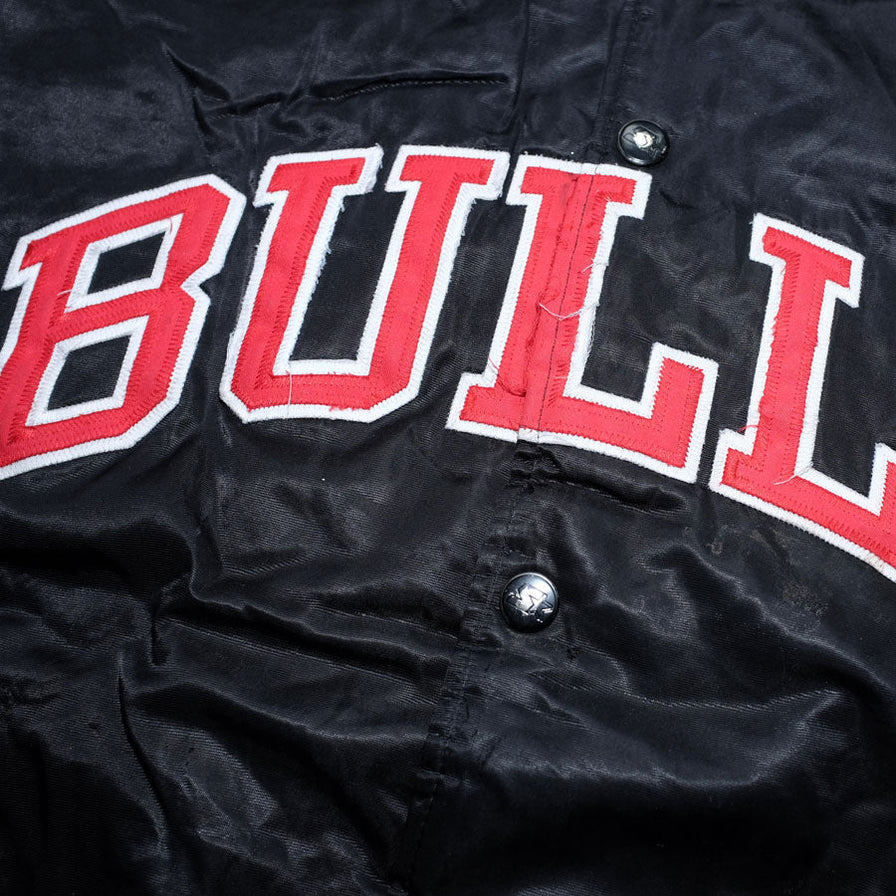 Vintage Chicago Bulls Satin Bomber Jacket Large - Double Double Vintage