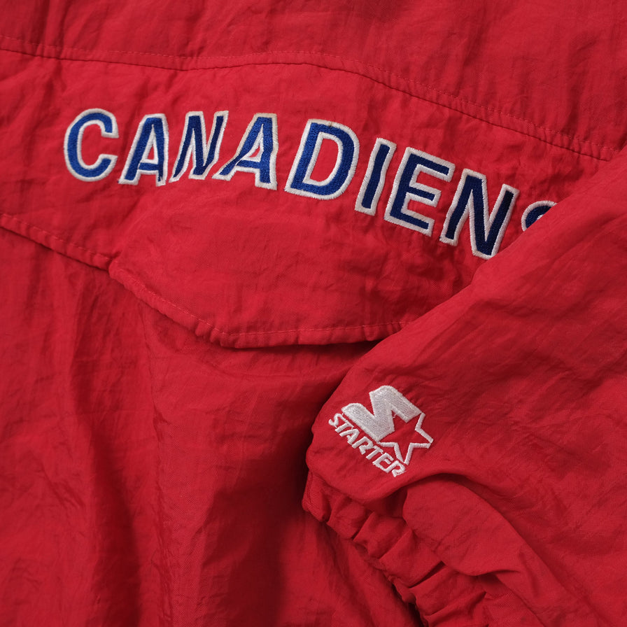 Vintage Starter Montreal Canadiens Anorak Medium