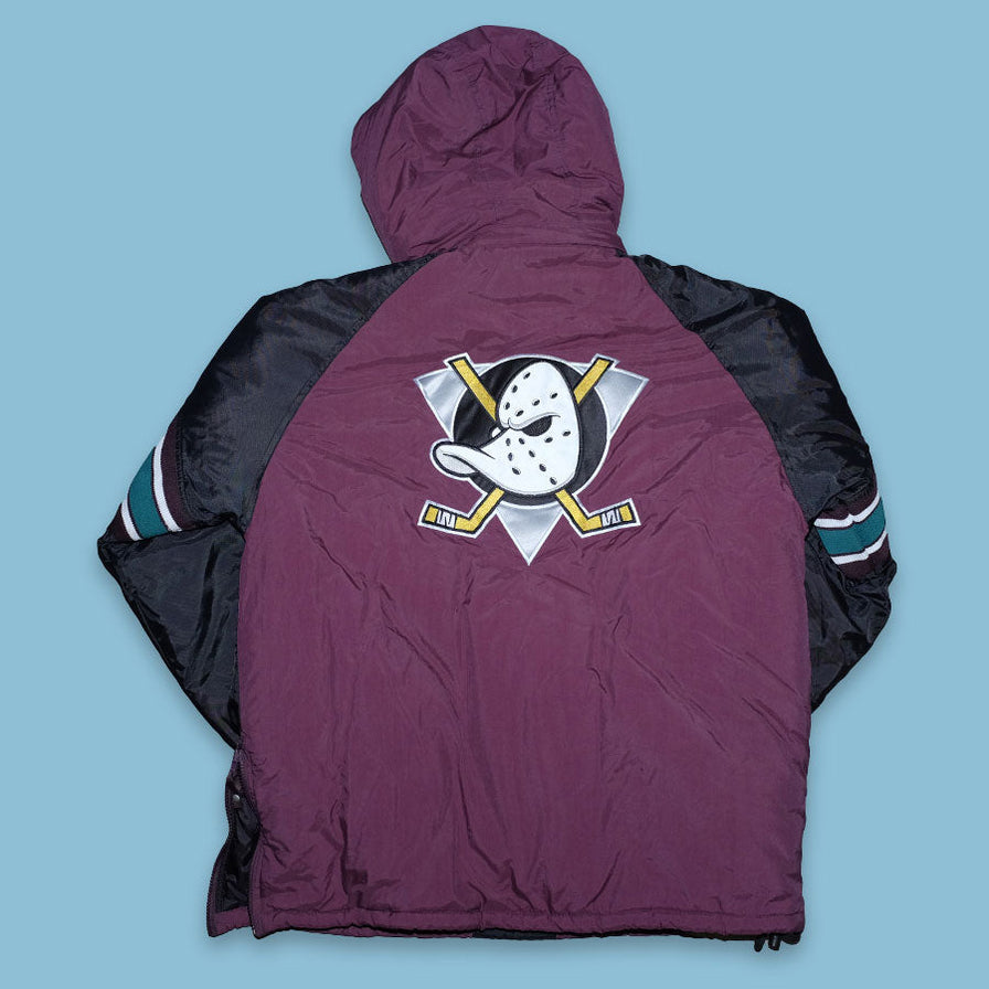 Vintage Starter Mighty Ducks Anorak Medium - Double Double Vintage