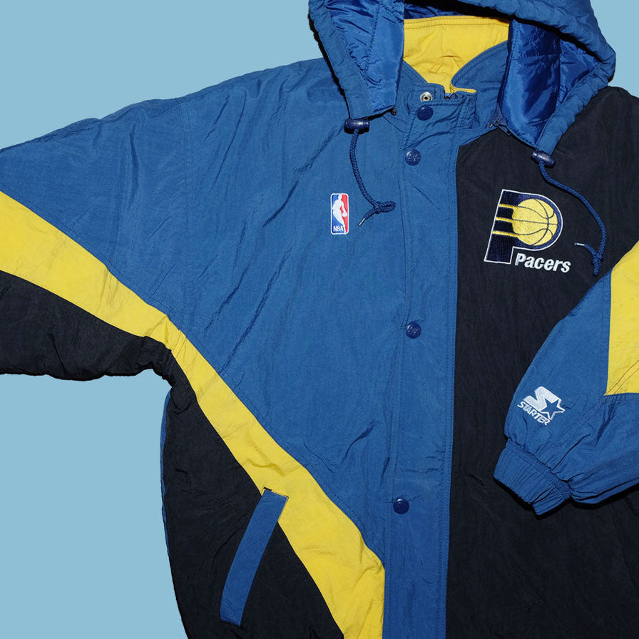 Vintage Starter Indiana Pacers Jacket Medium - Double Double Vintage
