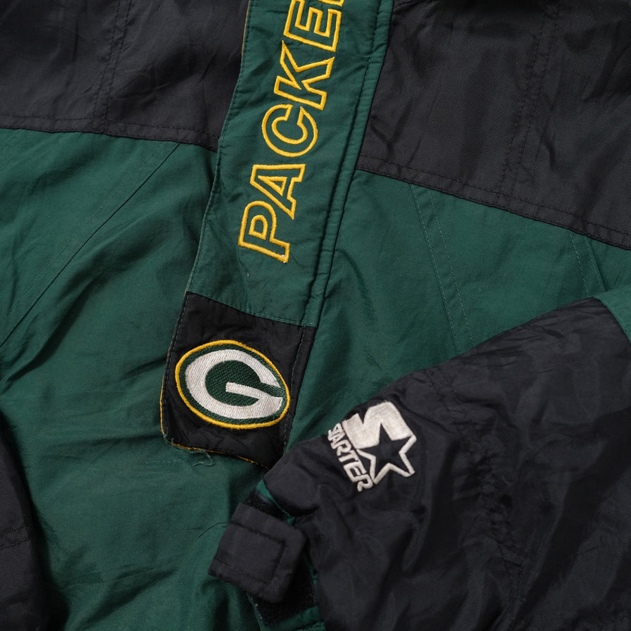 Vintage Starter Greenbay Packers Women's Anorak XSmall
