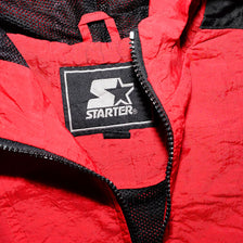 Vintage Starter Half Zip Windbreaker Large - Double Double Vintage