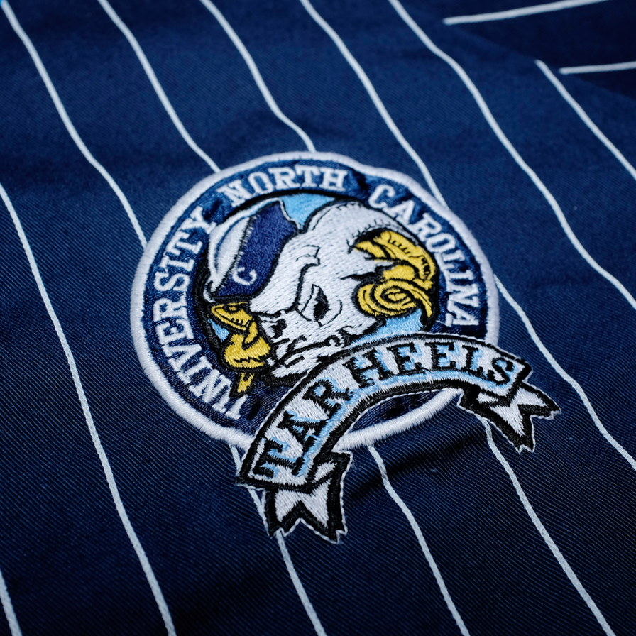 Starter North Carolina Tar Heels Baseball Shirt Large - Double Double Vintage