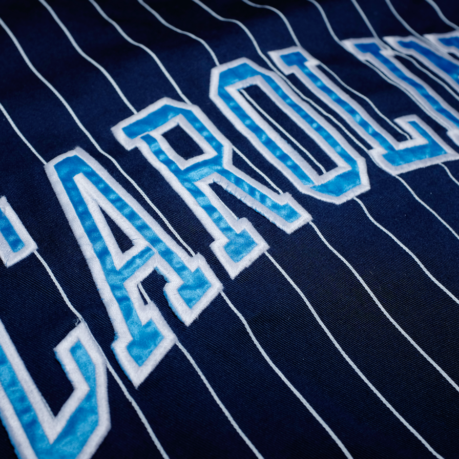 Starter North Carolina Tar Heels Baseball Shirt Large - Double Double Vintage