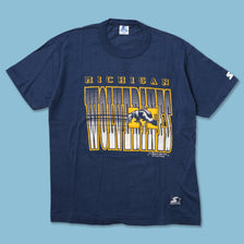 Vintage Deadstock 1990 Starter Michigan Wolverines T-Shirt Large