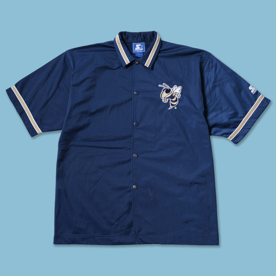 Vintage Starter Georgia Tech Buzz Shooting Shirt XLarge