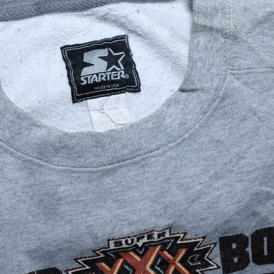 Vintage Starter Super Bowl Sweatshirt Medium / Large - Double Double Vintage