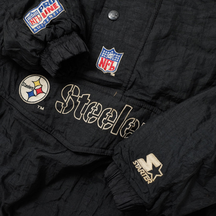 Vintage Starter Pittsburgh Steelers Anorak Small