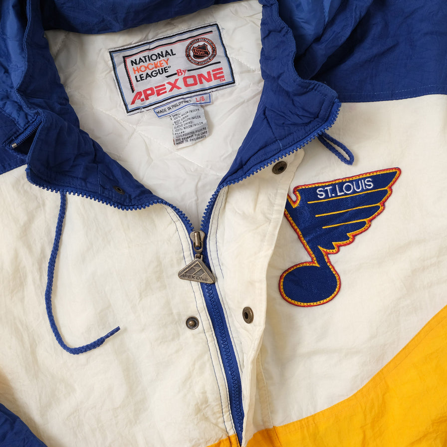 Vintage St. Louis Blues Padded Jacket Large