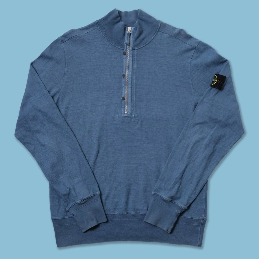 Vintage Stone Island Q-Zip Sweater Large