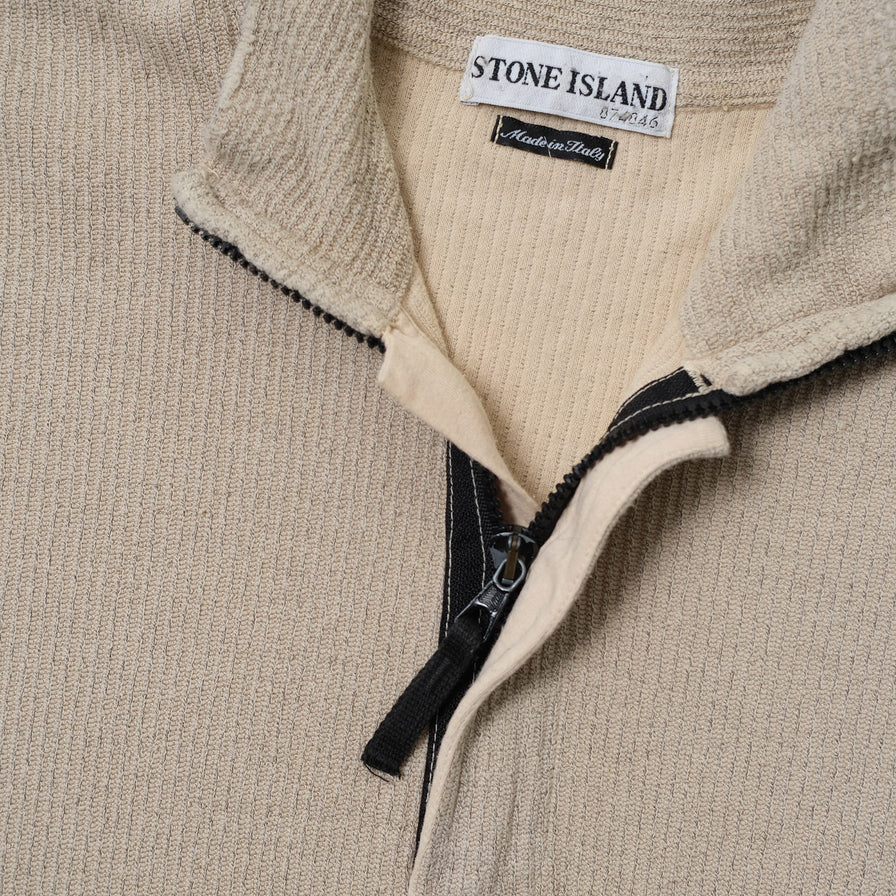 Vintage Stone Island Q-Zip Sweater Medium