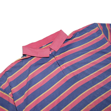 Vintage Stripe Polo XLarge - Double Double Vintage