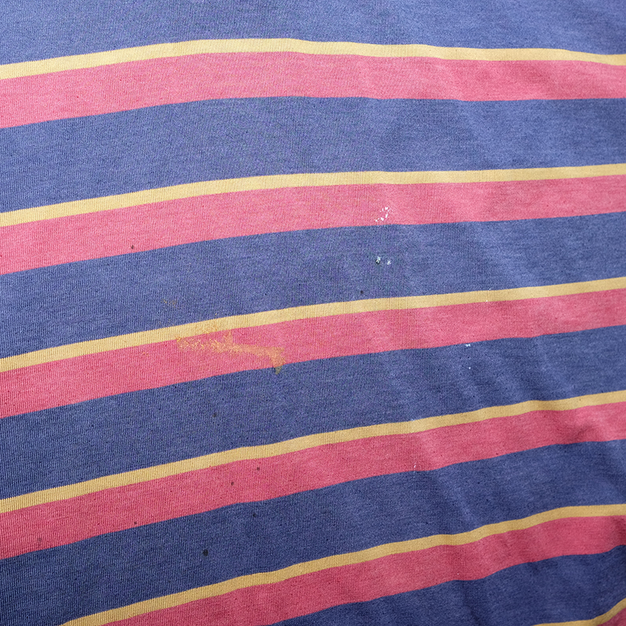 Vintage Stripe Polo XLarge - Double Double Vintage