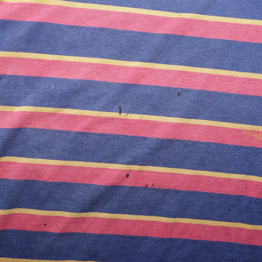 Vintage Stripe Polo XLarge - Double Double Vintage