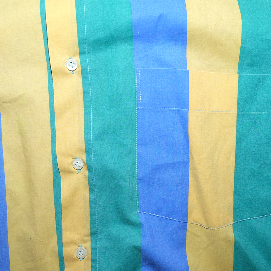 Vintage Striped Shirt Medium - Double Double Vintage