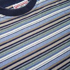 Vintage Striped T-Shirt XLarge - Double Double Vintage