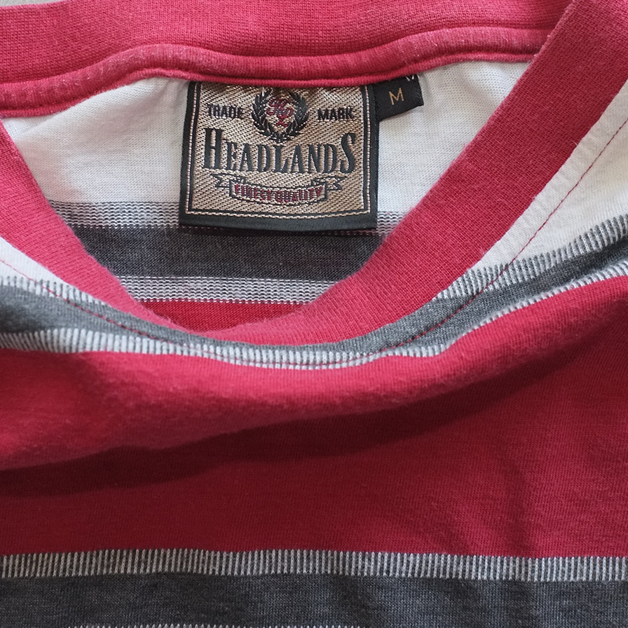 Vintage Stripe Tee Medium - Double Double Vintage