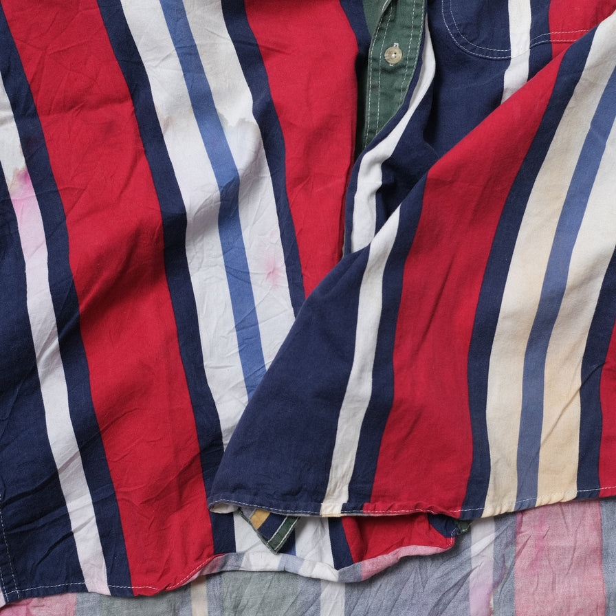 Vintage Striped Shirt XLarge