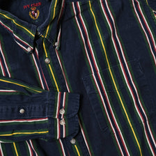 Vintage Vertical Striped Shirt XLarge