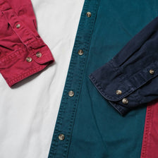 Vintage Color Block Shirt Large