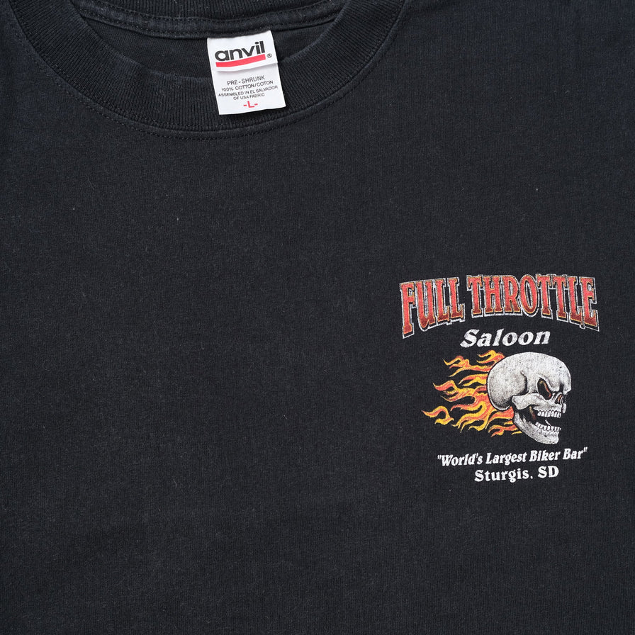 Vintage Sturgis Full Throttle Saloon T-Shirt Large