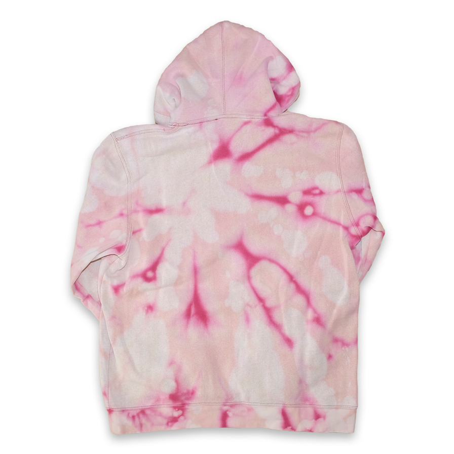 Stussy S Logo Hoody Bleach XLarge - Double Double Vintage