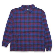 Stussy Half Zip Polo Large - Double Double Vintage
