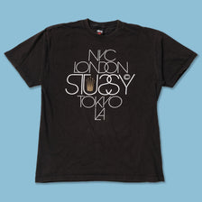 Vintage Stussy International T-Shirt Medium